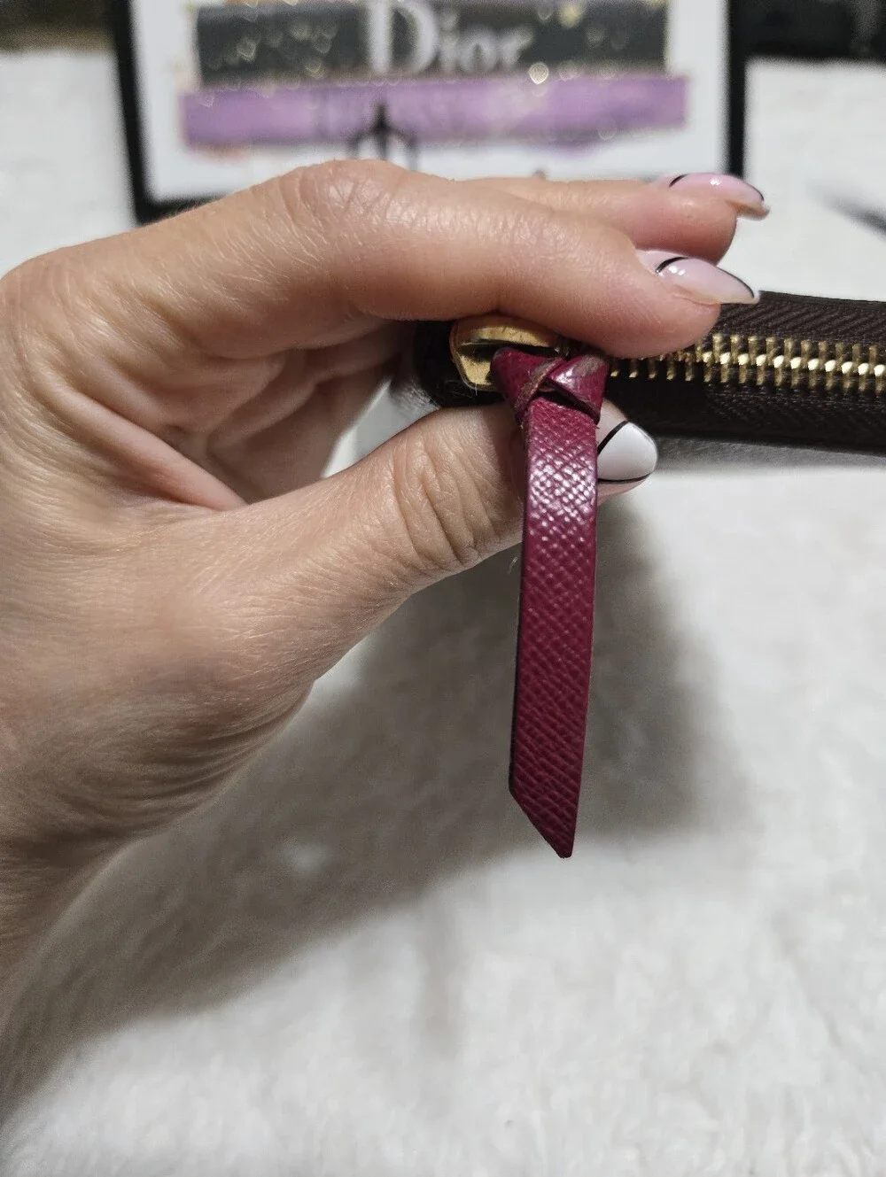Louis Vuitton LV Monogram Clemence Wallet EUC